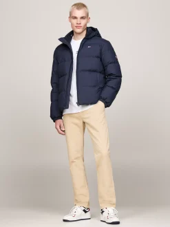 Kurtki & Płaszcze*Tommy Hilfiger Nieprzemakalna Kurtka Z Puchowym Wypełnieniem DARK NIGHT NAVY