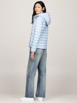 Kurtki & Płaszcze*Tommy Hilfiger Nieprzemakalna Ocieplana Kurtka BREEZY BLUE