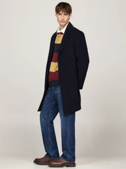 Sztyblety|Buty*Tommy Hilfiger Nieprzemakalne Masywne Sztyblety Ze Skóry WINTER COGNAC