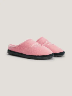 Obuwie I Akcesoria*Tommy Hilfiger Nylonowe Klapki Z Logo PINK