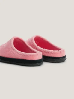Obuwie I Akcesoria*Tommy Hilfiger Nylonowe Klapki Z Logo PINK