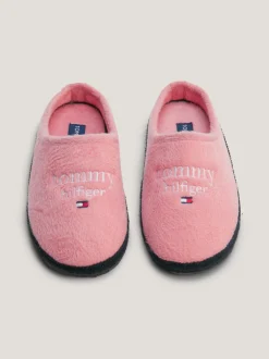 Obuwie I Akcesoria*Tommy Hilfiger Nylonowe Klapki Z Logo PINK