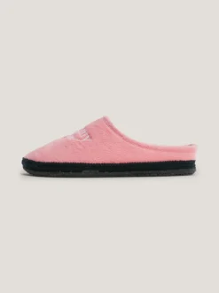 Obuwie I Akcesoria*Tommy Hilfiger Nylonowe Klapki Z Logo PINK