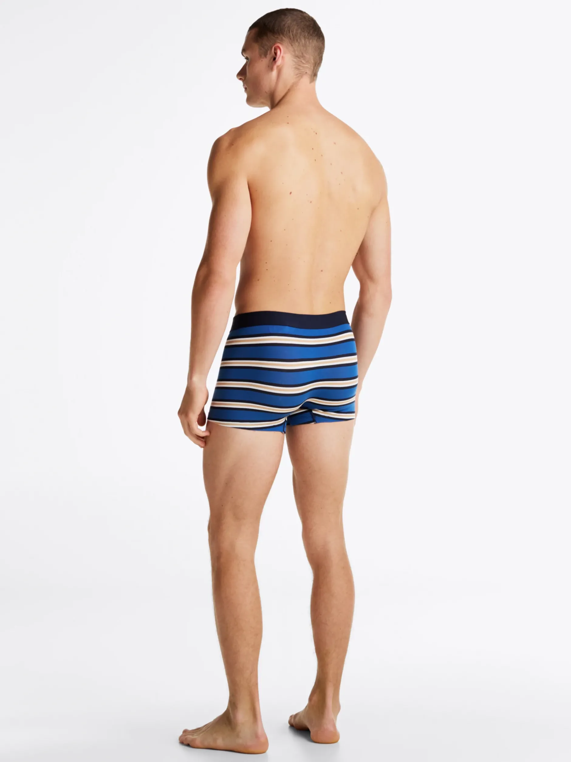 Kąpielówki|Bielizna*Tommy Hilfiger Obcisłe Bokserki TH Original Z Nadrukiem BLANKET STRIPE DES SKY
