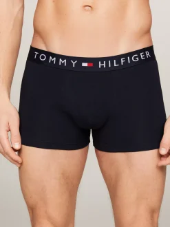 Kąpielówki|Bielizna*Tommy Hilfiger Obcisłe Bokserki TH Original Z Logo Na Pasku DESERT SKY