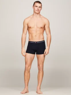 Kąpielówki|Bielizna*Tommy Hilfiger Obcisłe Bokserki TH Original Z Logo Na Pasku DESERT SKY