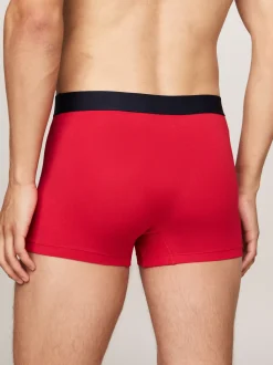 Kąpielówki|Bielizna*Tommy Hilfiger Obcisłe Bokserki TH Original Z Logo Na Pasku PRIMARY RED