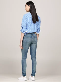 Jeansy*Tommy Hilfiger Obcisłe Jeansy Como Ze średnim Stanem ANNE