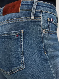 Jeansy*Tommy Hilfiger Obcisłe Jeansy Como Ze średnim Stanem PAT