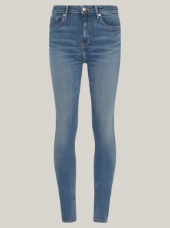 Jeansy*Tommy Hilfiger Obcisłe Jeansy Como Ze średnim Stanem PAT
