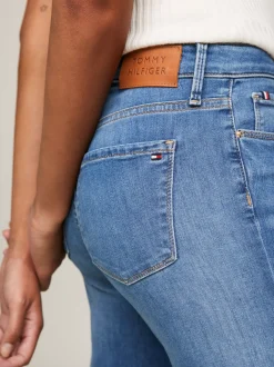 Jeansy*Tommy Hilfiger Obcisłe Jeansy Ze średnim Stanem TH Flex Como IZZY