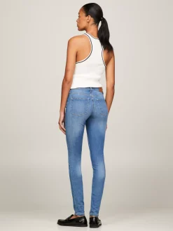 Jeansy*Tommy Hilfiger Obcisłe Jeansy Ze średnim Stanem TH Flex Como IZZY