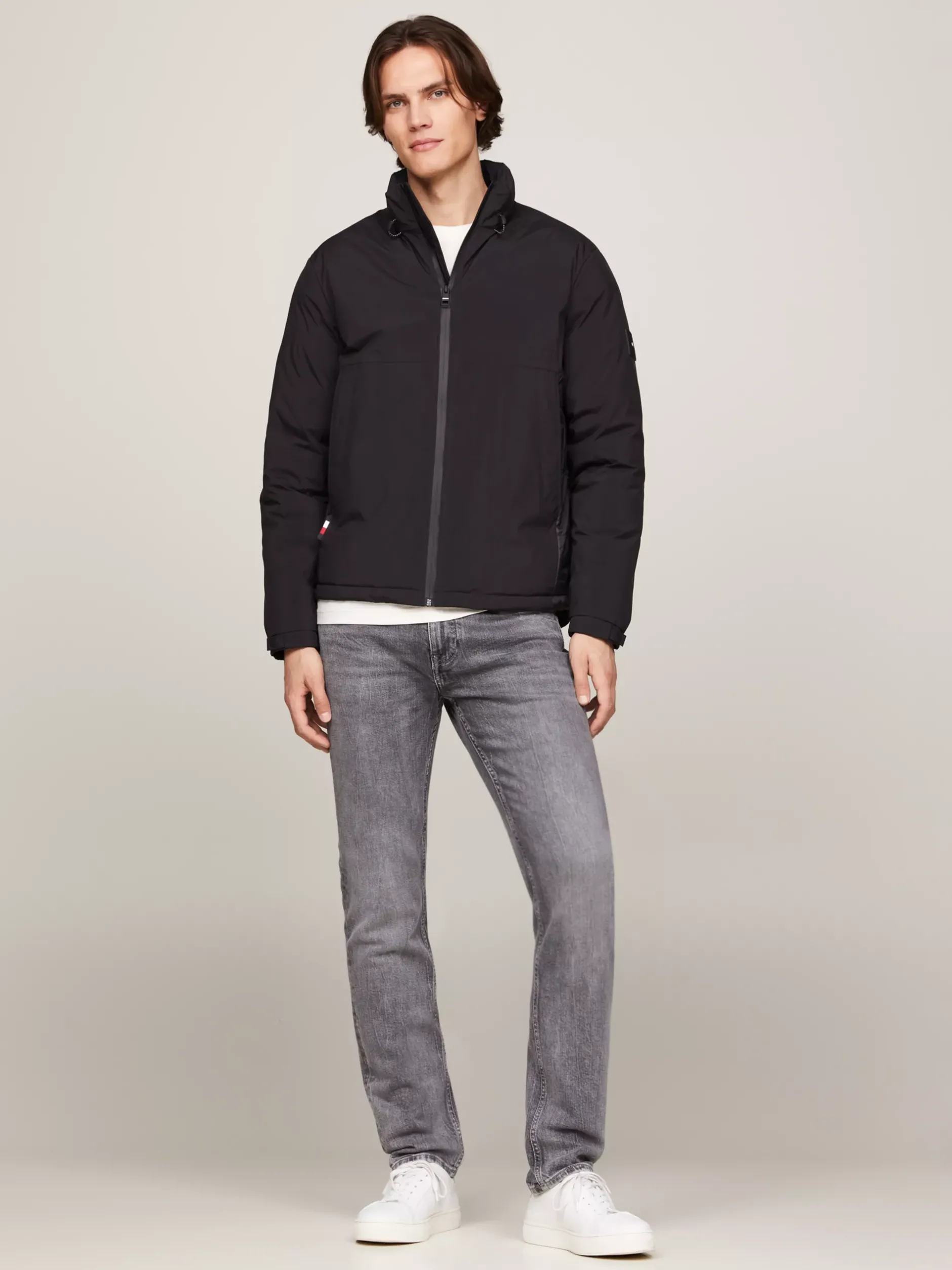 Kurtki & Płaszcze*Tommy Hilfiger Ocieplana Kurtka żeglarska TH Warm BLACK