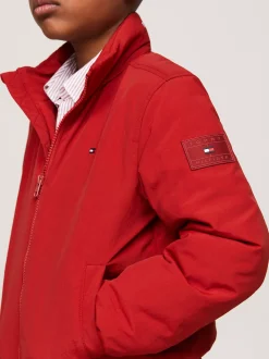 Kurtki*Tommy Hilfiger Ocieplana Kurtka Essential DARK MAGMA