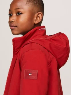 Kurtki*Tommy Hilfiger Ocieplana Kurtka Essential DARK MAGMA