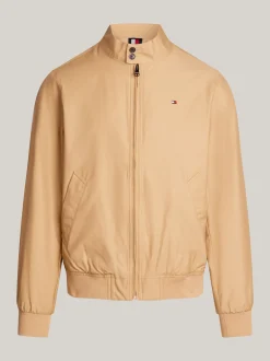 Kurtki & Płaszcze|Bomberki*Tommy Hilfiger Ocieplana Kurtka Harrington TH CLASSIC KHAKI