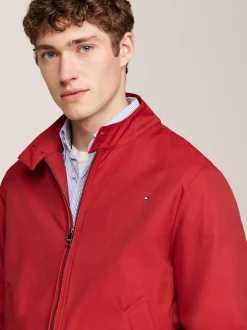 Kurtki & Płaszcze|Bomberki*Tommy Hilfiger Ocieplana Kurtka Harrington TH DARK MAGMA