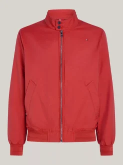 Kurtki & Płaszcze|Bomberki*Tommy Hilfiger Ocieplana Kurtka Harrington TH DARK MAGMA
