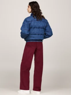 Kurtki & Płaszcze*Tommy Hilfiger Ocieplana Kurtka Jeansowa DENIM MEDIUM