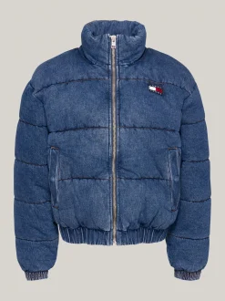 Kurtki & Płaszcze*Tommy Hilfiger Ocieplana Kurtka Jeansowa DENIM MEDIUM