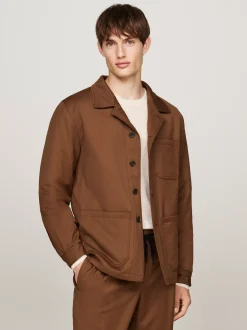 Garnitury I Kostiumy|Kurtki & Płaszcze*Tommy Hilfiger Ocieplana Kurtka W Utylitarnym Stylu BROWN