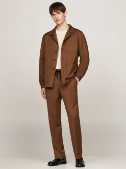 Garnitury I Kostiumy|Kurtki & Płaszcze*Tommy Hilfiger Ocieplana Kurtka W Utylitarnym Stylu BROWN