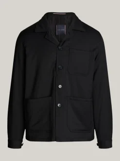 Garnitury I Kostiumy|Kurtki & Płaszcze*Tommy Hilfiger Ocieplana Kurtka W Utylitarnym Stylu BLACK