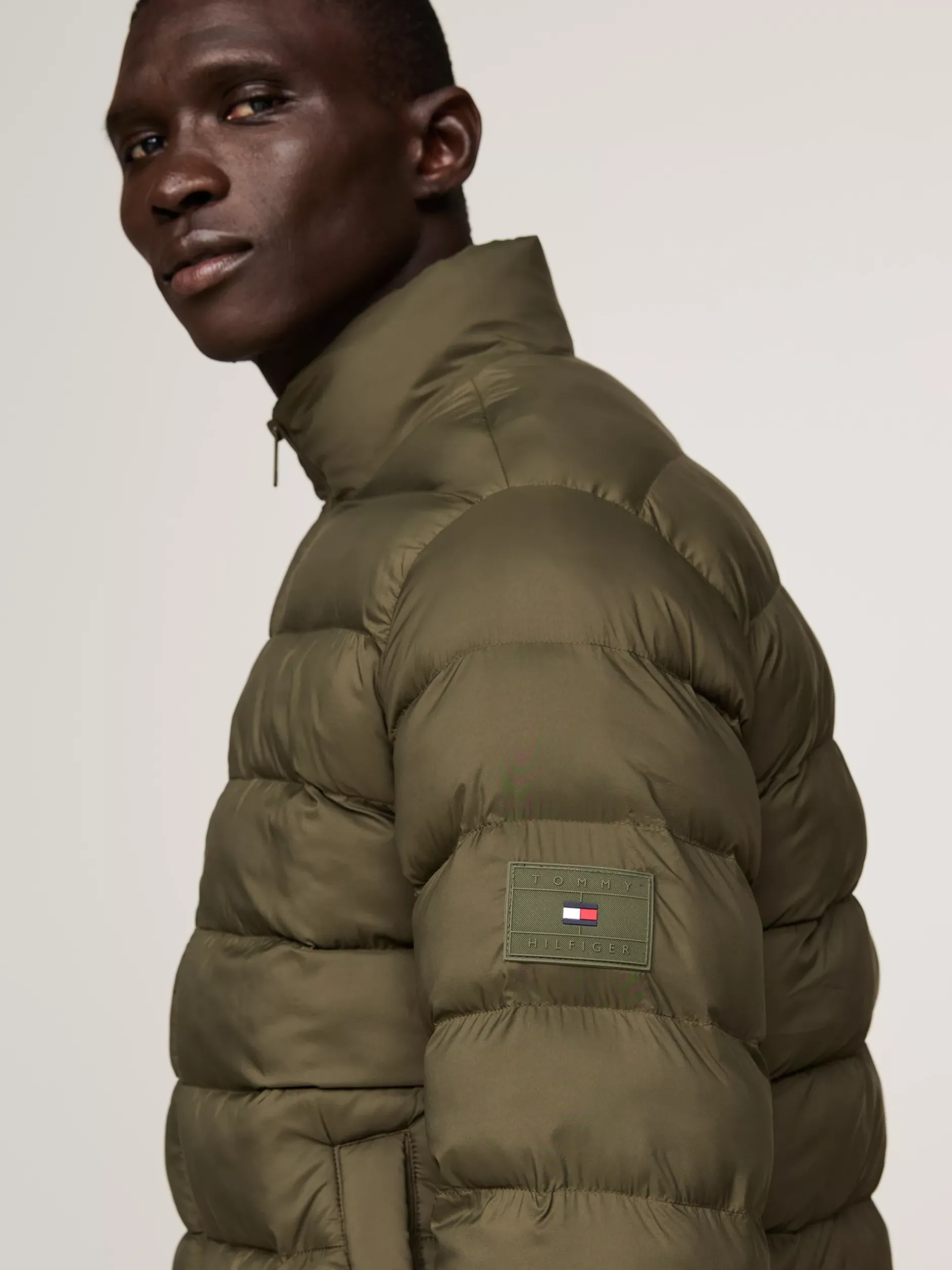 Kurtki & Płaszcze*Tommy Hilfiger Ocieplana Kurtka Z Termoizolacją ARMY GREEN