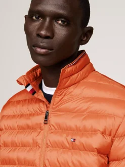 Kurtki & Płaszcze*Tommy Hilfiger Ocieplana Nieprzemakalna Kurtka BONFIRE ORANGE