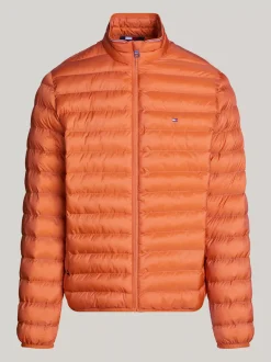 Kurtki & Płaszcze*Tommy Hilfiger Ocieplana Nieprzemakalna Kurtka BONFIRE ORANGE