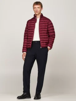 Kurtki & Płaszcze*Tommy Hilfiger Ocieplana Nieprzemakalna Kurtka DEEP ROUGE