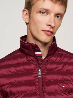 Kurtki & Płaszcze*Tommy Hilfiger Ocieplana Nieprzemakalna Kurtka DEEP ROUGE