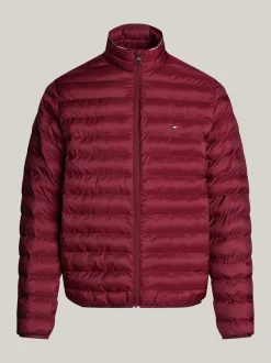Kurtki & Płaszcze*Tommy Hilfiger Ocieplana Nieprzemakalna Kurtka DEEP ROUGE