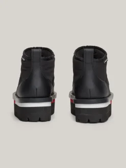 Botki Do Kostki|Botki*Tommy Hilfiger Ocieplane Buty Do Kostki Z Protektorem BLACK