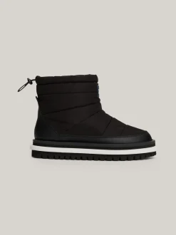 Botki Do Kostki|Botki*Tommy Hilfiger Ocieplane Buty Do Kostki Z Protektorem BLACK