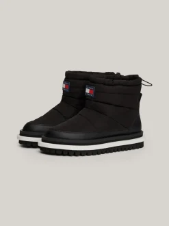 Botki Do Kostki|Botki*Tommy Hilfiger Ocieplane Buty Do Kostki Z Protektorem BLACK