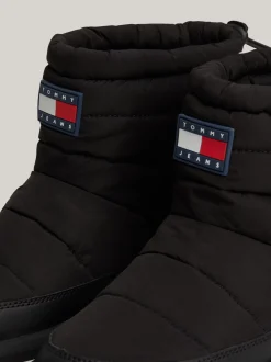 Botki Do Kostki|Botki*Tommy Hilfiger Ocieplane Buty Do Kostki Z Protektorem BLACK