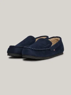 Mokasyny & Buty Żeglarskie|Buty Casual*Tommy Hilfiger Ocieplane Miękkie Mokasyny DESERT SKY