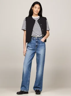Kurtki & Płaszcze*Tommy Hilfiger Ocieplany Bezrękawnik BLACK