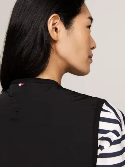 Kurtki & Płaszcze*Tommy Hilfiger Ocieplany Bezrękawnik BLACK