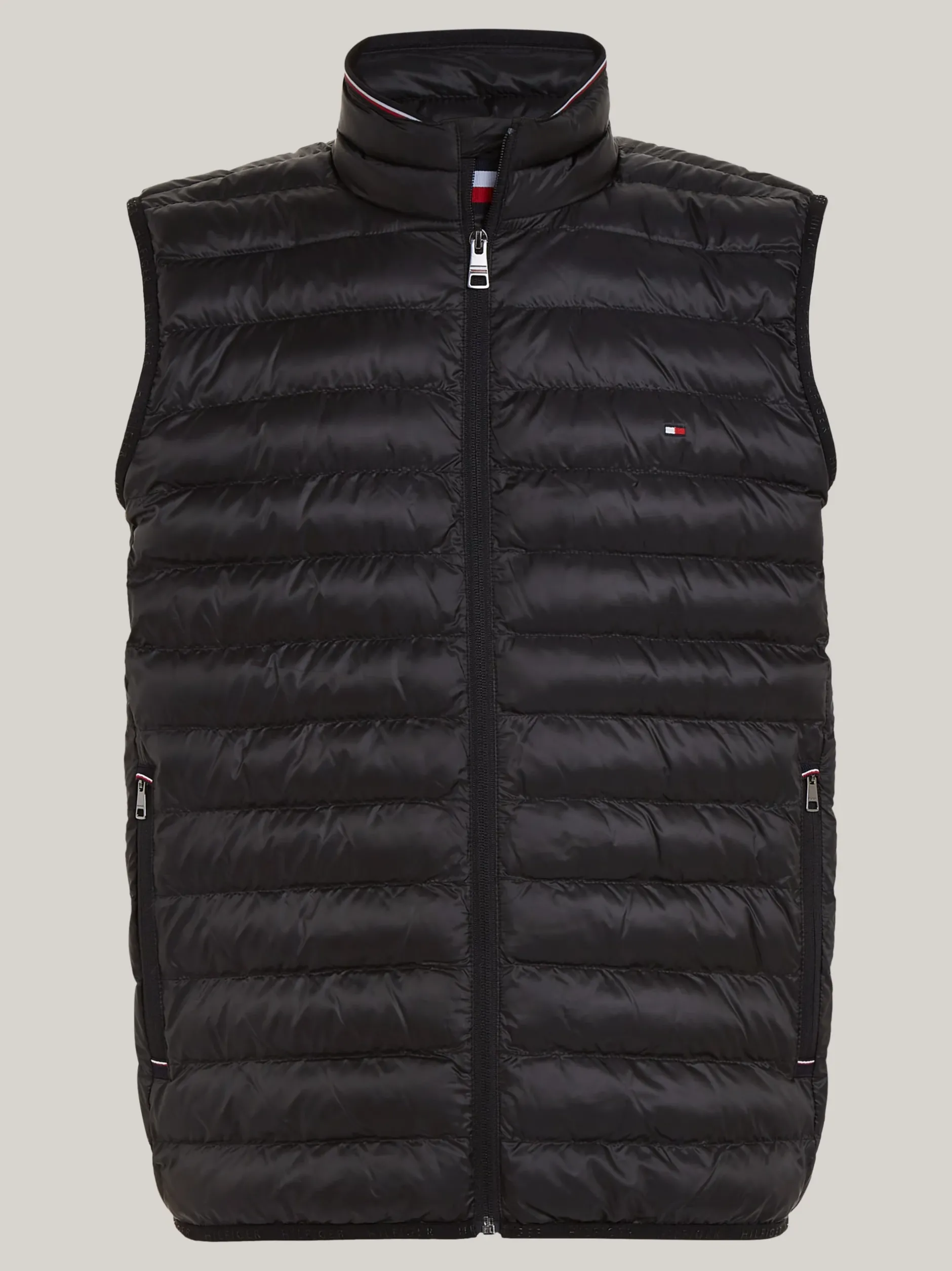 Kurtki & Płaszcze*Tommy Hilfiger Ocieplany Nieprzemakalny Bezrękawnik BLACK