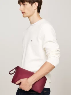 Kurtki & Płaszcze*Tommy Hilfiger Ocieplany Nieprzemakalny Bezrękawnik DEEP ROUGE