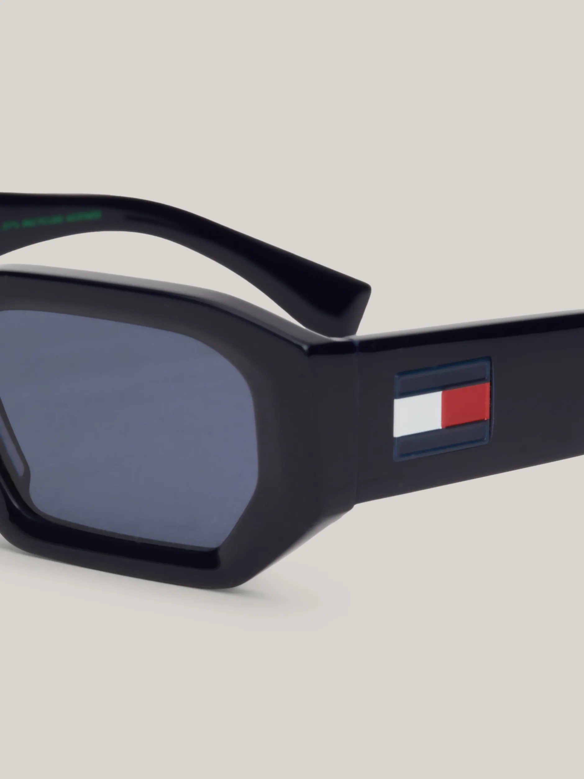 Okulary Przeciwsłoneczne|Okulary Przeciwsłoneczne*Tommy Hilfiger Ośmiokątne Okulary Przeciwsłoneczne BLUE
