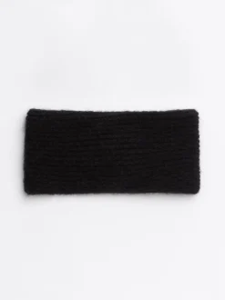 Czapki I Szaliki*Tommy Hilfiger Opaska Na Głowę Ze Skręconym Przodem BLACK