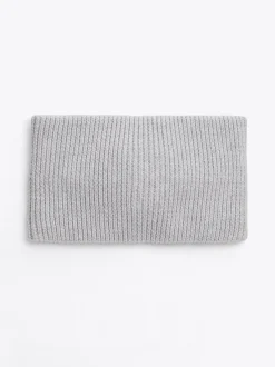 Czapki I Szaliki*Tommy Hilfiger Opaska Na Głowę Ze Skręconym Przodem SILVER GREY HEATHER