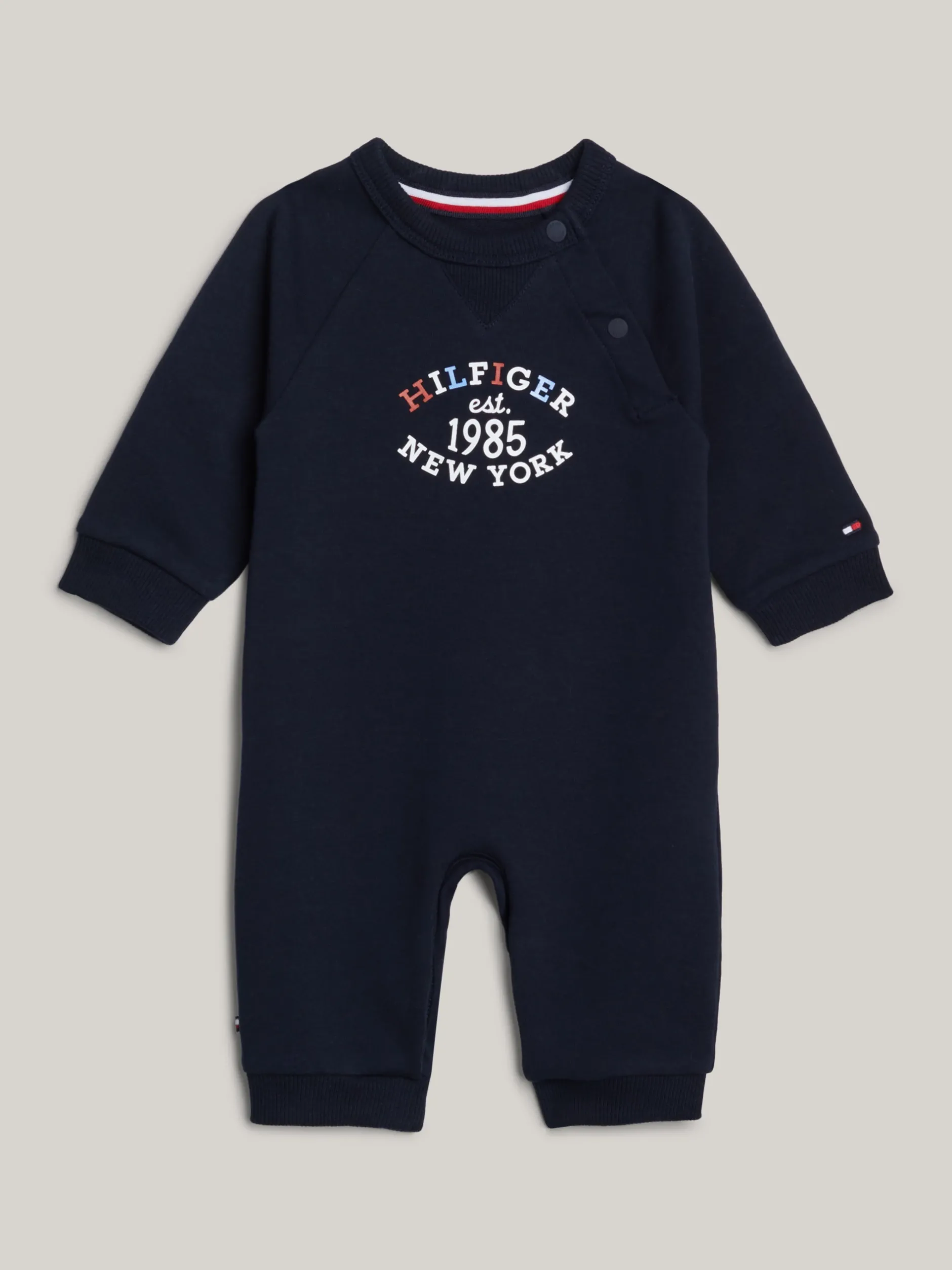 Dziewczynki|Chłopcy*Tommy Hilfiger Pajacyk Hilfiger Monotype Z Zapięciem Na Zatrzaski DESERT SKY