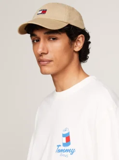 Czapki Z Daszkiem|Czapki I Szaliki*Tommy Hilfiger 6-panelowa Bejsbolówka Heritage GENTLE GOLD