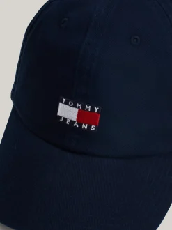 Czapki Z Daszkiem|Czapki I Szaliki*Tommy Hilfiger 6-panelowa Bejsbolówka Heritage DARK NIGHT NAVY