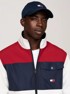 Czapki Z Daszkiem|Czapki I Szaliki*Tommy Hilfiger 6-panelowa Bejsbolówka Heritage DARK NIGHT NAVY