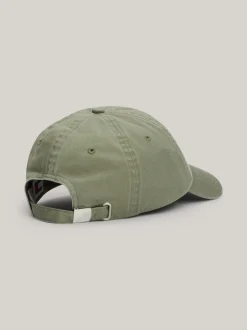 Czapki Z Daszkiem|Czapki I Szaliki*Tommy Hilfiger 6-panelowa Bejsbolówka Heritage WASHED ARMY